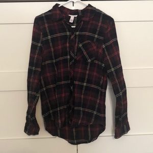 Button down flannel